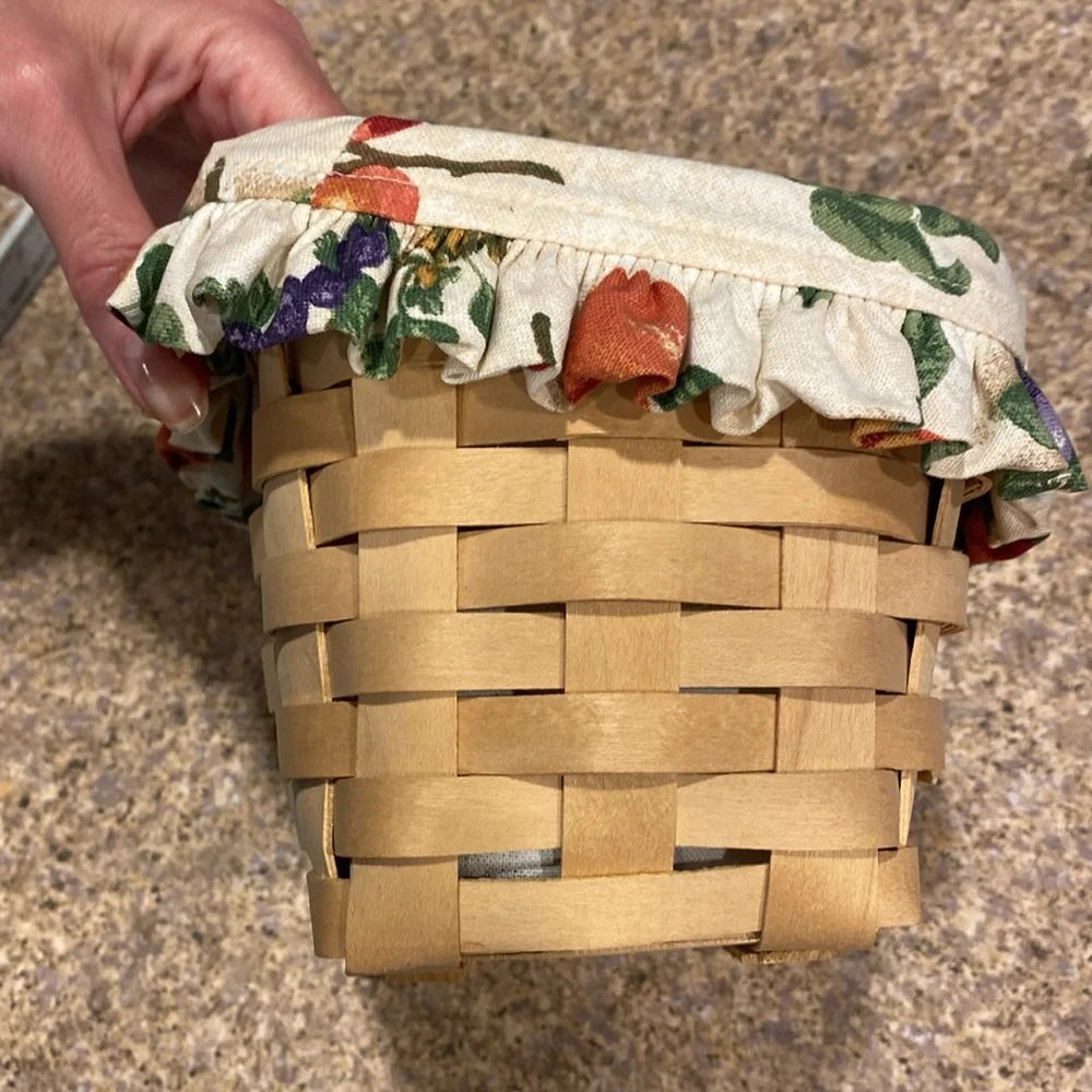 Longaberger small recipe